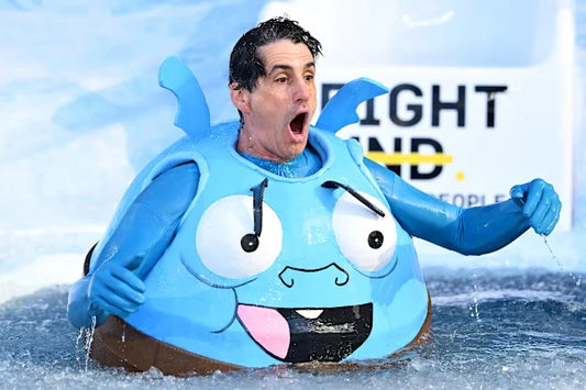Andy Lee takes part in the Big Freeze as 'Wizz'