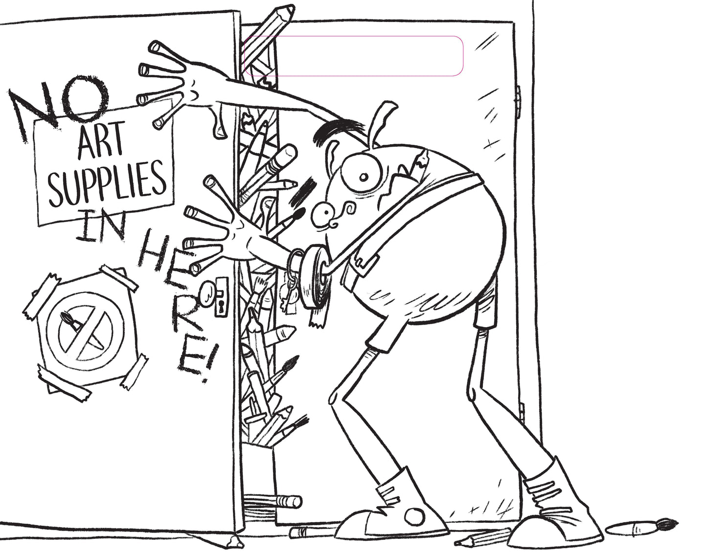 Do Not Open This Giant Activity Pad