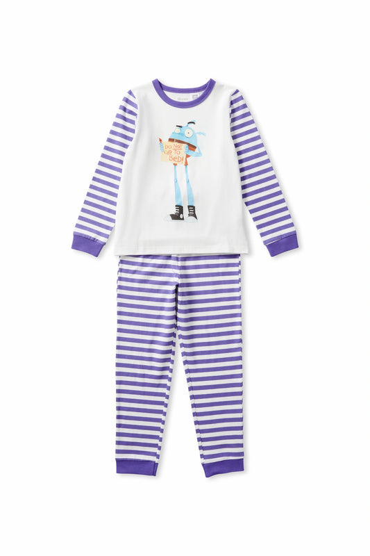 Long Sleeve Stripe Pyjama Set