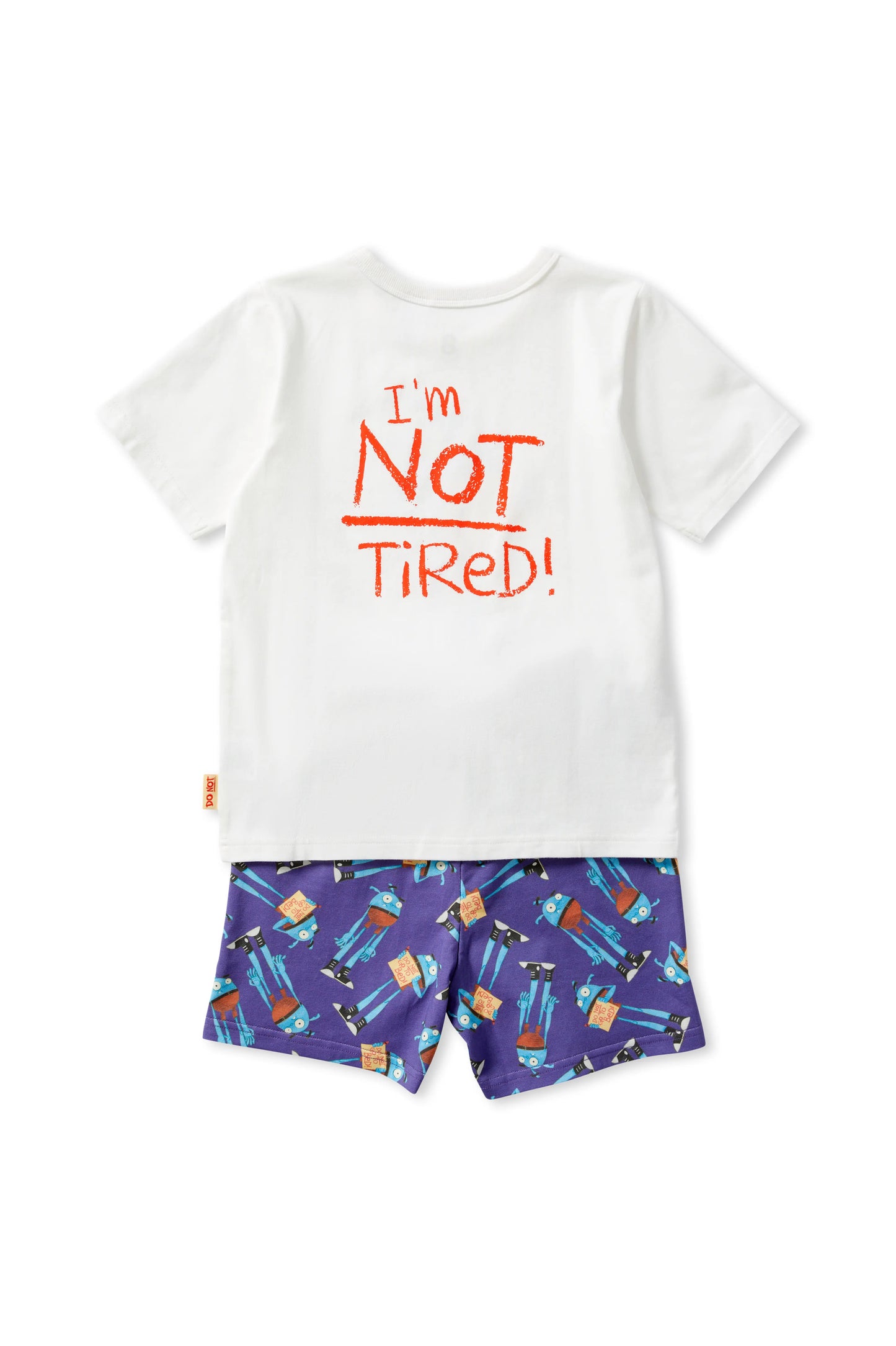 Short Sleeve Pyjama Set Blue